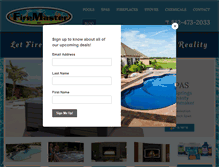 Tablet Screenshot of firemaster.net